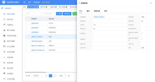 打造数智化工厂 huazhi mes基础数据模块的管理功能解读
